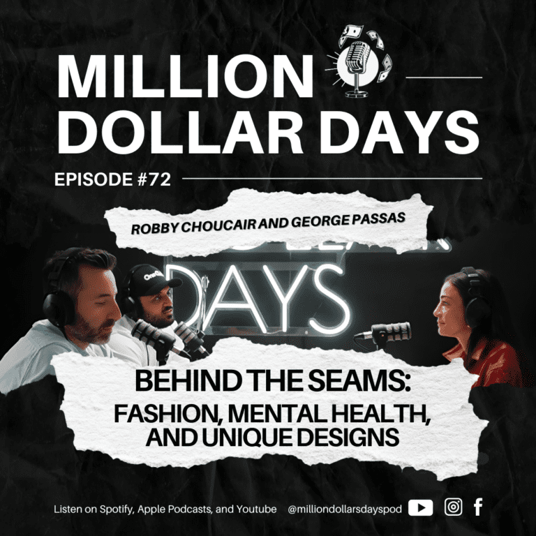 Behind the Seams: Fashion, Mental Health, and Unique Designs 1 EP 72 COVER ART